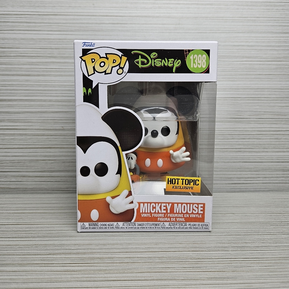 Funko Disney Mickey Mouse Candy Corn Costume Hot Topic #1398, NEW